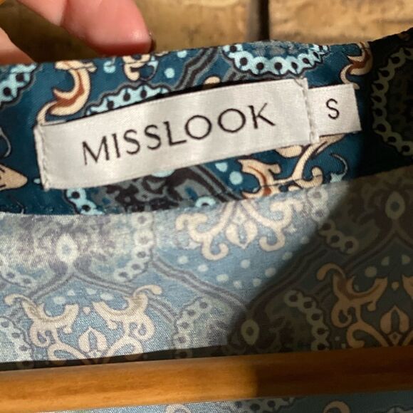 ‎Miss look blue top long sleeve - Picture 6 of 6